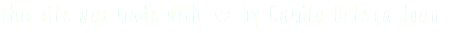 This site was made with ♡ by Camila Ortega Juan